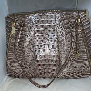 Brahmin Adina Leather Tote/Shoulder Bag